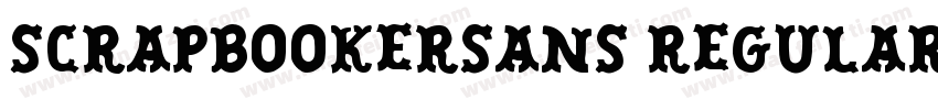 ScrapbookerSans Regular字体转换